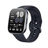 Amazfit Bip 6 Smart Watch 46mm, 14 Day Battery, 1.97" AMOLED Display, GPS & Free Maps, AI, Bluetooth Call & Text, Health, Fitness & Sleep Tracker, 140+ Workout Modes, 5 ATM Water-Resistance, Black