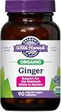 Oregon's Wild Harvest, Certified Organic Ginger Capsules for Stomach Support, Non-GMO, 1000 MGS, 90 Count