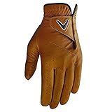 Callaway Golf Opti Color Glove (Worn on Left Hand, Standard, Large, Tan)