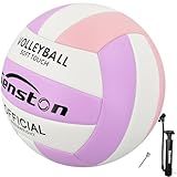 Senston Volleyball Official Size 5 - Waterproof Indoor/Outdoor Soft Volleyball for Beach Play, Game,Gym,Training
