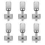 6 Pieces Surfboard Fin Screws, No Tool Stainless Steel Thumb Fin Screw for SUP Surf Longboard Paddleboard and BoardWorks SUP Center Fin Adapters Surfing Accessories