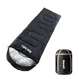 Atarashi 3-4 Season Sleeping Bag for Adults - Light Warm Extra-Large with Compression Sack- Great for Camping, Hiking, Backpacking & Outdoor Adventures
