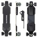 Dnaskate V4 Electric Skateboard with Remote, 28 Mph Top Speed,22 Miles Range,1000W Hub-Motor, Longboard Skateboard for Adults &Teens