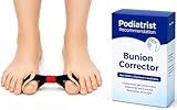 Habioer Toe Stretcher Band - Bunion Corrector for Women Big Toe, Hallux Valgus Corrector, Foot Resistance Band for Bunion Relief