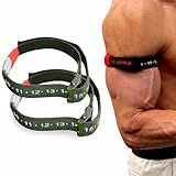 Dr. Gains Premium Nylon & Metal Buckle BFR Bands | Blood Flow Restriction Bands for Occlusion Training Weight Lifting (Arms)