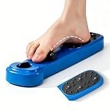 Srsrana Foot Arch Trainer & Flat Foot Corrector - Adjustable Resistance Exerciser with Magnetic Massage Roller for Plantar Fasciitis, Ballet & Rehab