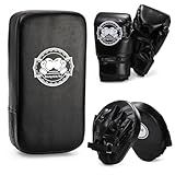Cididu 3-in-1 Kids Boxing Set, Punching Gloves Mitts Kick Pad for Beginners, Sports Kickboxing Training Set for Youth Child Boxing, Karate, Taekwondo, Muay Thai, MMA Training
