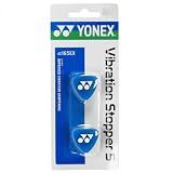 YONEX Tennis Vibration Stopper 5 Improved Vibration Dampening, Blue