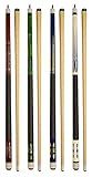 Set of 4 Pool Cues New 58" Billiard House Bar Pool Cue Sticks (SET15~18)