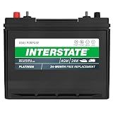 Interstate Batteries Marine/RV Battery 12V 70Ah 750CCA Group 24 AGM