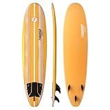 Thurso Surf Spire 8 ft Soft Top Foam Beginner Surfboard for Adults and Kids Perfect Longboard for Surfing Beach Fun and Water Sports Lightweight and Durable Modern Design for All Levels of Surfers