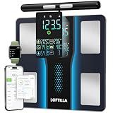 LOFTILLA Scale for Body Weight, BMI, Body Fat, Muscle Mass, 5.4" Display
