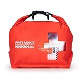 RHINO RESCUE Waterproof Boat First Aid Kit, Lightweight Dry Bag (Red)