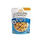 Catalina Crunch Protein Cereal - Breakfast Cereal with 10g of Protein, No Added Sugar - Gluten Free, Keto Friendly - Blueberry Muffin - 8 oz. Bag (Pack of 1)
