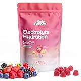 NutriGamot Electrolyte Hydration Gummies Sugar Free | Mixed Berry Flavor - 5 Essential Electrolytes for Runners, Post-Workout Recovery & Endurance – Energy Support Chews, Great Taste, 60 Gummies