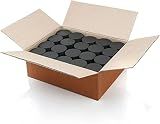 TronX Ice Hockey Pucks Bulk - Case of 100 Hockey Pucks - Official Regulation 6 oz. Standard Size and Weight for Game and Practice