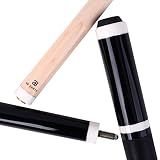 AB Earth Heavy 3-Piece Jump Break Cue 19oz/20oz/21oz/23oz/25oz/28oz (Black, 25oz)