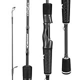 KastKing Crixus Fishing Rods, Spinning Rod 5ft 6in-Light - M Fast-2pcs