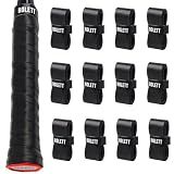 Rolett 12 Pack Tennis Racket Grip Tape, Precut Anti Slip Tennis Grip Tape