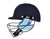 Reebok Master Blaster Cricket Helmet (Fixed Steel Grill) Lightweight, Multicolor (Medium)