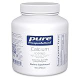 Pure Encapsulations Calcium (Citrate) - Supplement for Bone, Teeth, Colon, and Cardiovascular Health Support* - with Premium Calcium Citrate - 180 Capsules