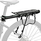 ROCKBROS Rear Bike Rack Quick Release Bike Cargo Rack Luggage Bike Rack Rear Mountain Bike Rack Loads165lbs Capacity