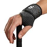 Wrist Brace with Soft Thumb Opening for Mild Carpal Tunnel Tendonitis Arthritis Sprains (Not for Thumb), Compression Hand Brace for Women Men, Wrist Support for Sports Work Type Sleep, FSA Eligible