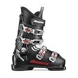 Nordica The Cruise Men's Comfort Fit All Mountain Alpine Ski Boots (Black/White/Red, 30.5)