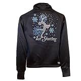 UniqGarb Ice Skating Jacket for Girls Women Black Skate Jacket CM Ice Skating Blue