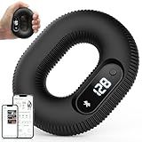 LVPIMAN Smart Grip Trainer, Supports Multiple Game Interaction and HID Mode Video Browsing,Hand Gripper for Fitness, Stress Relief and Rehabilitation Training, Hand Exerciser Black