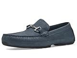 Cole Haan Men's Shoes - Hutchinson Grand Bit Driving Loafer, Navy Blazer Nubuck/Black, 11-M US