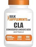 BulkSupplements.com Conjugated Linoleic Acid Softgels - CLA Supplements, CLA 2000mg, CLA Safflower Capsules, CLA Pills - 2 CLA Softgels per Serving, 150-Day Supply, 300 Softgels
