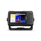Garmin 010-01872-00 STRIKER 5CV with Transducer, 5" GPS Fishfinder, CHIRP Traditional And ClearVu Scanning Sonar Transducer, Built In Quickdraw Contours Mapping Software