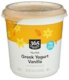 365 By Whole Foods Market, Greek Yogurt, Nonfat Vanilla, 32 Ounce