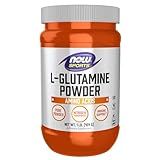 NOW Foods Sports Nutrition, L-Glutamine Pure Powder, Nitrogen Transporter*, Amino Acid, 1-Pound