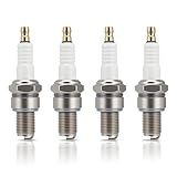 Hipa (Pack of 4) BR8ES Spark Plugs Compatible with Motorcycle, Marine, ATV,UTV NGK 5422 R BR8ES BR8ES-11- Copper Core, Nickel Electrode