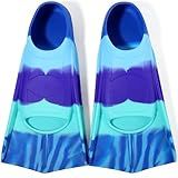 Foyinbet Kids Swim Fins,Kids Flippers Short Youth Fins Swimming Fins for Lap Swimming Training for Children Girls Boys Medium