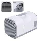 4095 BTU Portable Air Conditioner for Camping, Compact Tent AC Unit, Remote Control, Cool/Dry/Fan/Sleep Modes, 24H Timer, Quiet 46 dB for RV, Truck, Small Room, Indoor/Outdoor White
