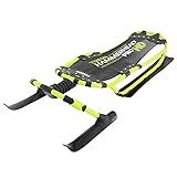 Yukon Charlie's Hammerhead Pro HD Sled, Single Rider, Speed and Steering Control, 52-inch x 22-inch, for Ages 13+