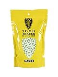 Elite Force Tracer BBS Glow-in-The-Dark 6mm Airsoft Ammo, 1000 Ct, 0.20g