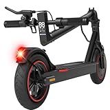 HopCycle Electric Scooter - Electric Scooter Adults, 500W Motor, Up to 18 MPH, 21 Miles Range, Dual Braking System, App Control, 8.5" Tires, Commuter E Scooter for City Travel