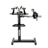 GLOPTIX GT-210 Tennis Racket Stringing Machine Manual Vertical Progression Racket String Tools, with Tools and Accessories