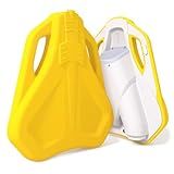 Zeraty 2026 Upgrade Electric Swimming Kickboard for Kids, Swim Training Floating Pool Board Propulsion, Water Sports Underwater Scooter Floats for Children Sunshine Yellow