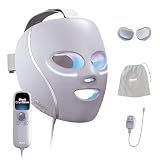 Shark CryoGlow LED Face Mask, Red Light Therapy, Under-Eye Cooling, FW312PL