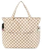 Bluboon Waterproof Beach Tote Pool Bags for Women Ladies Extra Large Gym Tote Carry On Bag With Wet Compartment for Weekender Travel