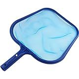 Sunnyglade Swimming Pool Cleaner Supplies/Professional Heavy Duty Pool Leaf Rake Fine Mesh Frame Net/Cleaning Leaf Skim Net (17.5x11.8in)