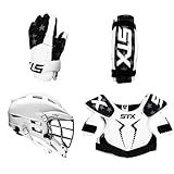 Lacrosse Unlimited 4-Piece STX Stallion 75 USA Youth Starter Set (SM) with CS-R Helmet