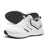 SOLM8 S1 Rubber Spikes - Lightweight Cricket Shoes for Men and Women - Durable Grip, Superior Protection (2025 Edition) Black Silver