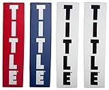 Title Boxing Jumbo Corner Cushions V3.0 (Set of 4), Red/White/Blue