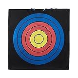 TOPARCHERY Lightweight 50x50x5cm High Density Foam Target Layered Hunting Shooting Practice (New Vision-1 Layer)